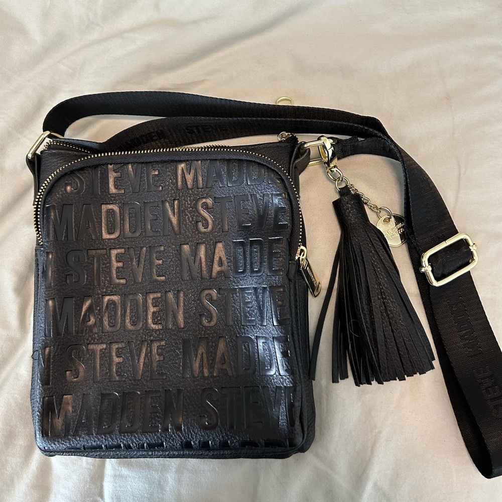 Steven Madden Black Crossbody